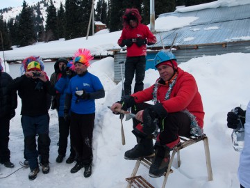 Сборы в Туюк-Су (Тянь-Шань), февраль 2013