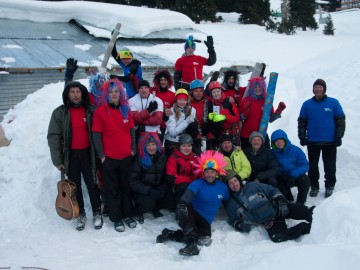 Сборы в Туюк-Су (Тянь-Шань), февраль 2013