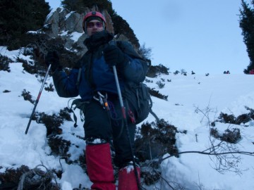 Сборы в Туюк-Су (Тянь-Шань), февраль 2013