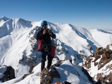 Сборы в Туюк-Су (Тянь-Шань), февраль 2013