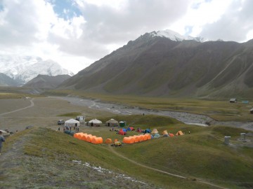 Lenin Peak (Pamir) expedition photos, August-September 2012