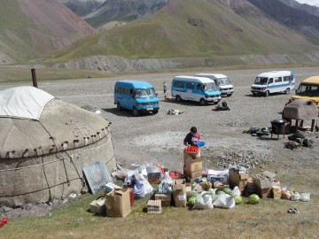 Lenin Peak (Pamir) expedition photos, August-September 2012
