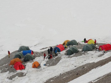 Lenin Peak (Pamir) expedition photos, August-September 2012
