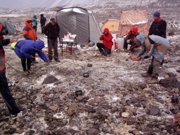 Lenin Peak (Pamir) expedition photos, August-September 2012