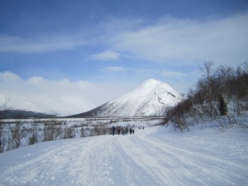 Хибины (Апатиты, Кольский полуостров), март 2013