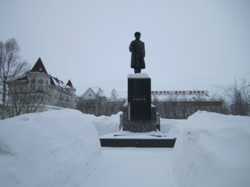 Хибины (Апатиты, Кольский полуостров), март 2013