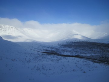 Хибины (Апатиты, Кольский полуостров), март 2013