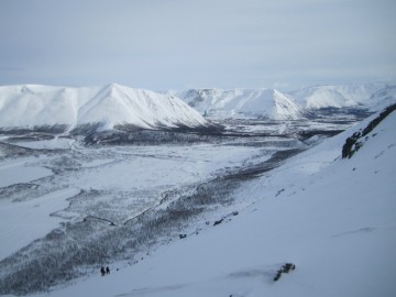 Хибины (Апатиты, Кольский полуостров), март 2013