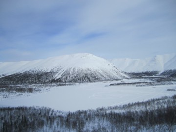 Хибины (Апатиты, Кольский полуостров), март 2013