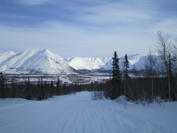 Хибины (Апатиты, Кольский полуостров), март 2013
