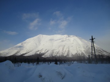 Хибины (Апатиты, Кольский полуостров), март 2013