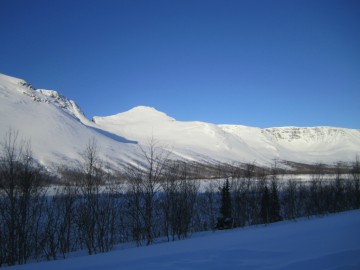 Хибины (Апатиты, Кольский полуостров), март 2013