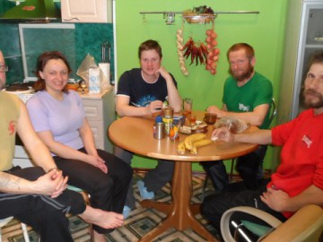 Хибины (Апатиты, Кольский полуостров), март 2013