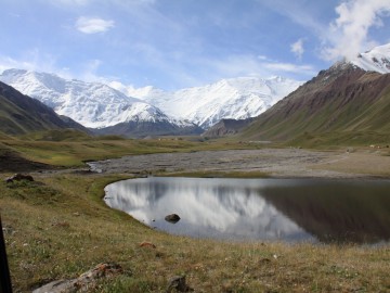 Пик Ленина (Памир), август 2013