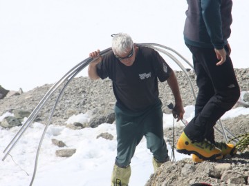 Пик Ленина (Памир), август 2013