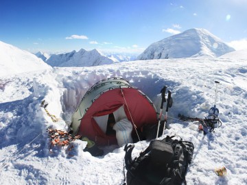 Пик Ленина (Памир), август 2013