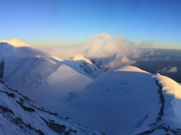 Пик Ленина (Памир), август 2013