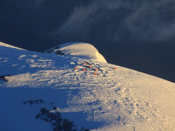 Пик Ленина (Памир), август 2013