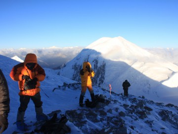 Пик Ленина (Памир), август 2013