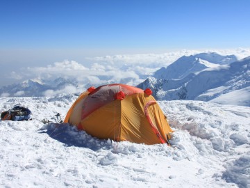 Пик Ленина (Памир), август 2013