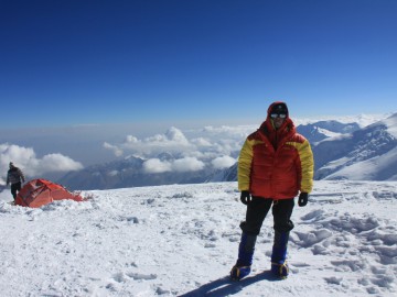 Пик Ленина (Памир), август 2013