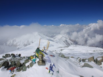 Пик Ленина (Памир), август 2013