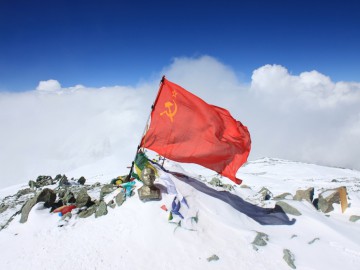 Пик Ленина (Памир), август 2013