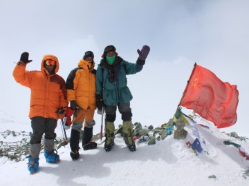 Пик Ленина (Памир), август 2013