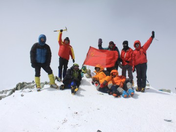 Пик Ленина (Памир), август 2013