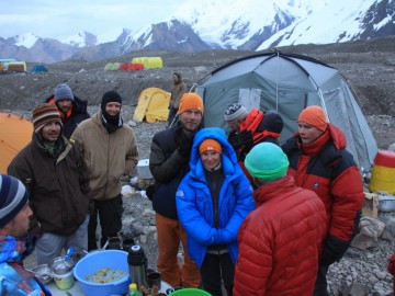 Пик Ленина (Памир), август 2013