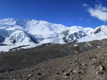 Пик Ленина (Памир), август 2013