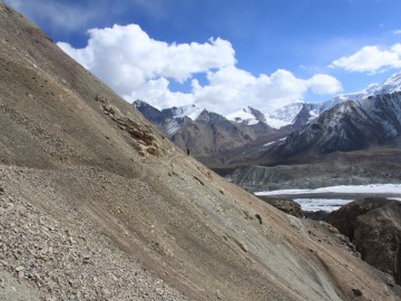 Пик Ленина (Памир), август 2013