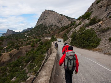 Судак (Крым), октябрь 2013
