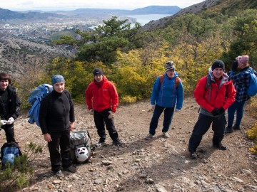 Судак (Крым), октябрь 2013