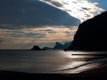 Судак (Крым), октябрь 2013