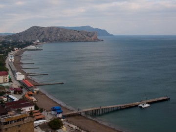 Судак (Крым), октябрь 2013