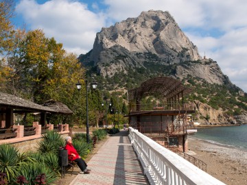 Судак (Крым), октябрь 2013