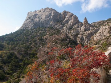 Судак (Крым), октябрь 2013