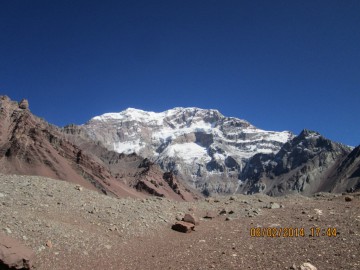 Восхождение на Аконкагуа (Анды, Южная Америка), февраль 2014