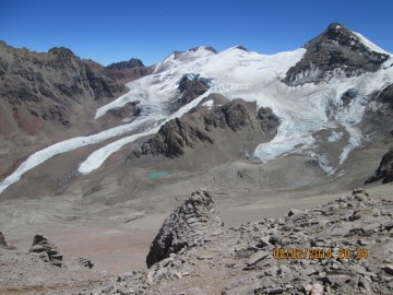 Восхождение на Аконкагуа (Анды, Южная Америка), февраль 2014