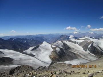 Восхождение на Аконкагуа (Анды, Южная Америка), февраль 2014