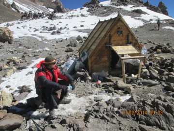 Восхождение на Аконкагуа (Анды, Южная Америка), февраль 2014