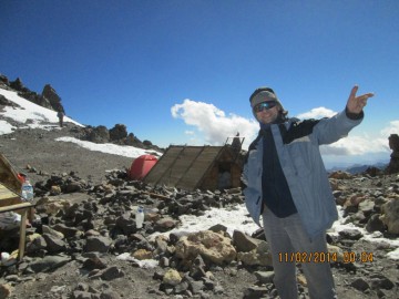 Восхождение на Аконкагуа (Анды, Южная Америка), февраль 2014