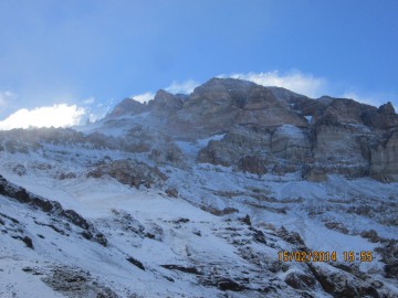 Восхождение на Аконкагуа (Анды, Южная Америка), февраль 2014