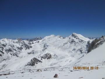 Восхождение на Аконкагуа (Анды, Южная Америка), февраль 2014