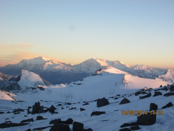 Восхождение на Аконкагуа (Анды, Южная Америка), февраль 2014