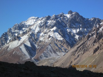 Восхождение на Аконкагуа (Анды, Южная Америка), февраль 2014