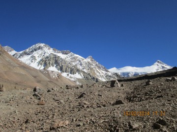 Восхождение на Аконкагуа (Анды, Южная Америка), февраль 2014
