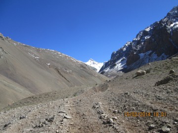 Восхождение на Аконкагуа (Анды, Южная Америка), февраль 2014