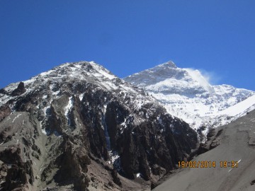 Восхождение на Аконкагуа (Анды, Южная Америка), февраль 2014